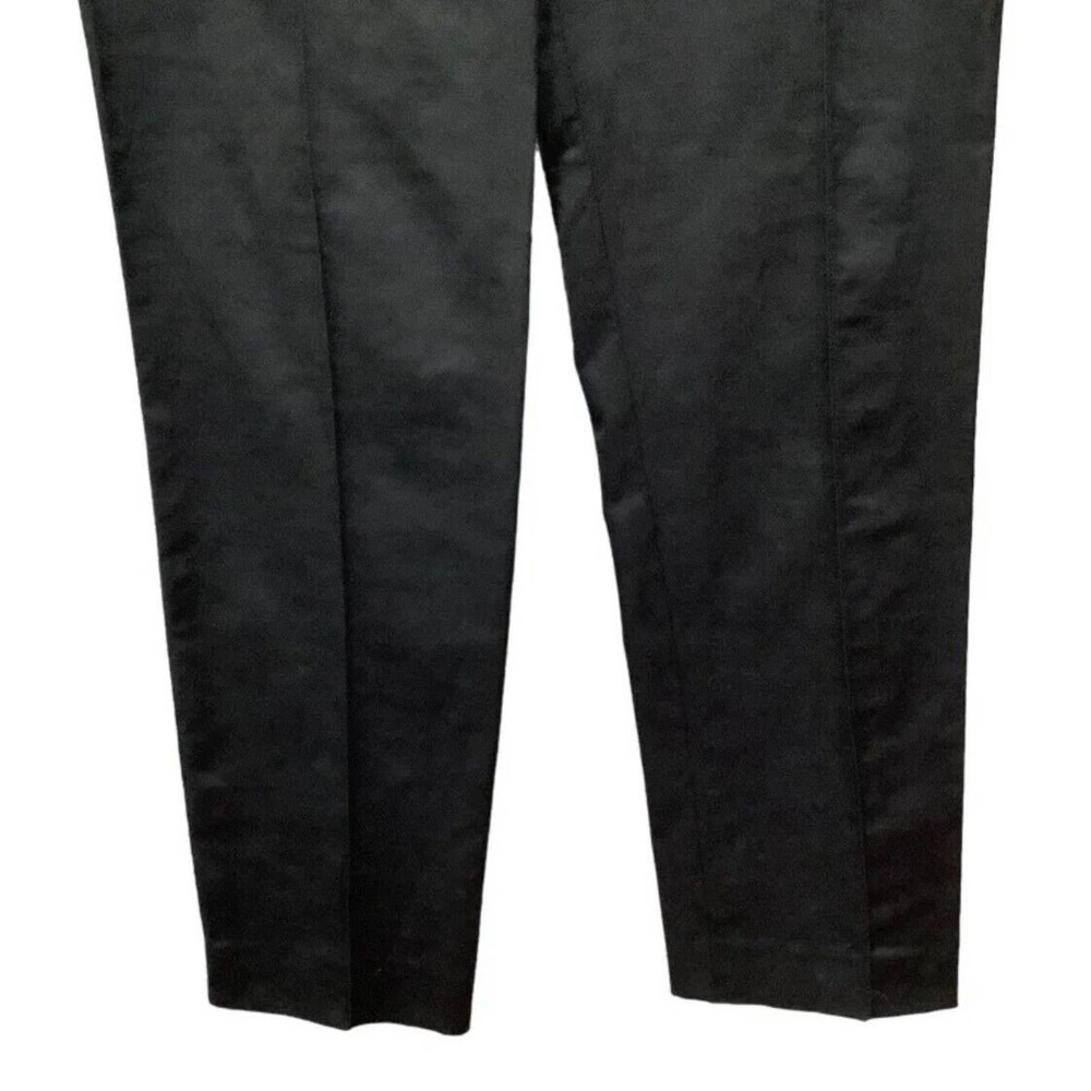 Bebe Womens Black Cropped Dress Pants size 2 Evening Party Dressy EUC - Picture 3 of 5